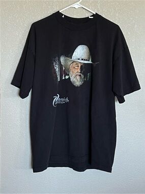 Bayside The Charlie Daniel's band Black Graphic Short-Sleeve Men's T-Shirt